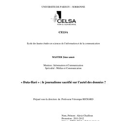 Exemples Memoires De Fin D Etude Pearltrees