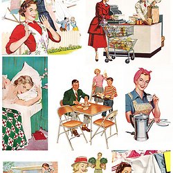 free vintage retro printables