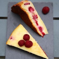 Gateau Magique Au Chocolat Blanc Et Framboises Recette De Gateau